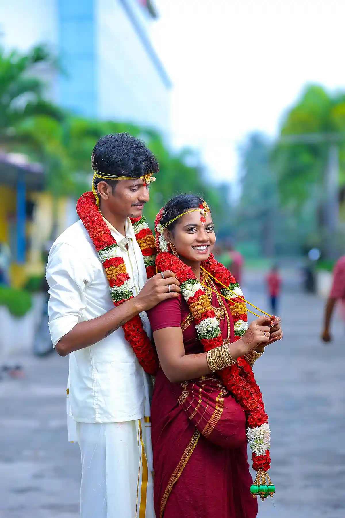 Veerappan and Divyadharshini wedding collection, photograph 16