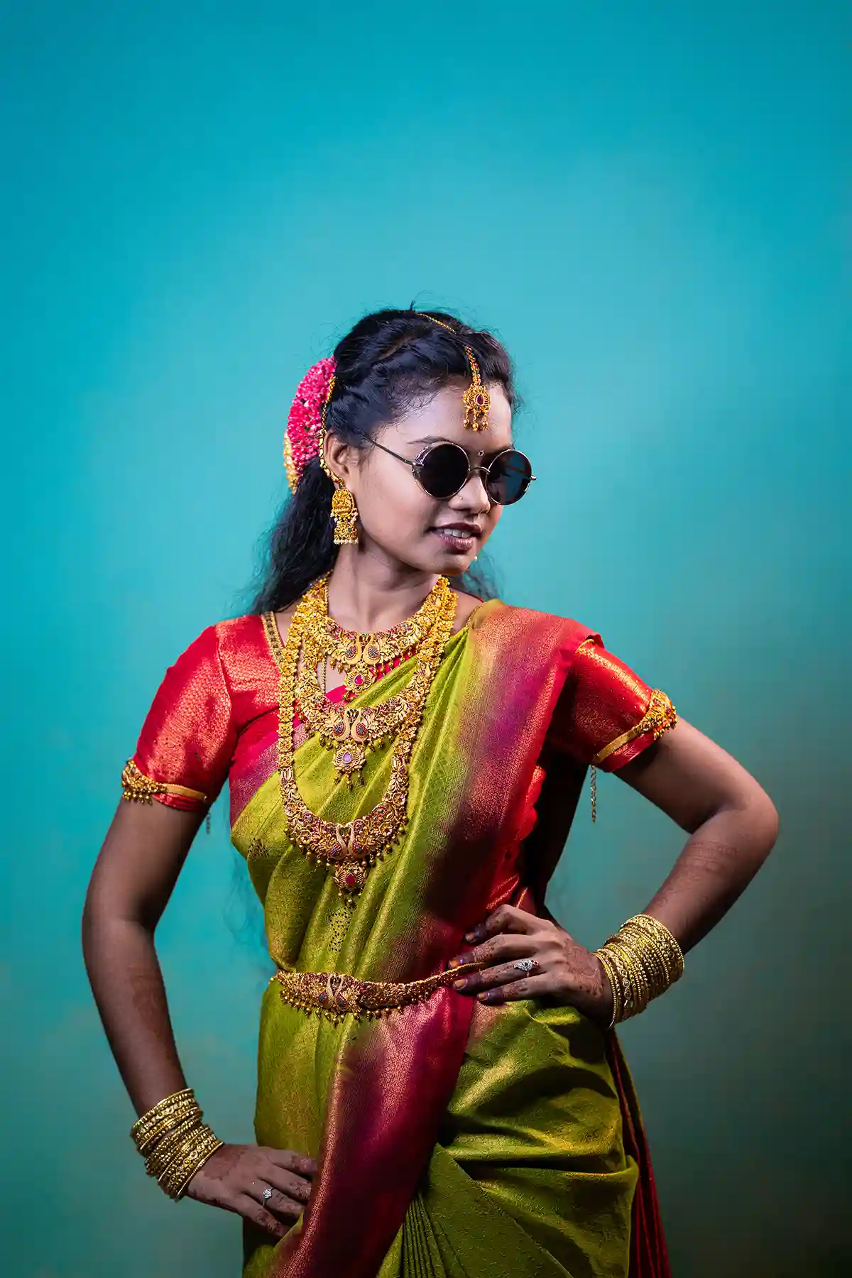 Veerappan and Divyadharshini wedding collection, photograph 5